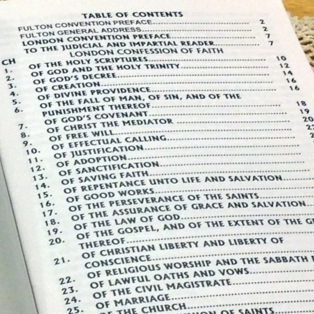 Book Sale! 3 for $10! Primitive Baptist, Confession of Faith of 1900